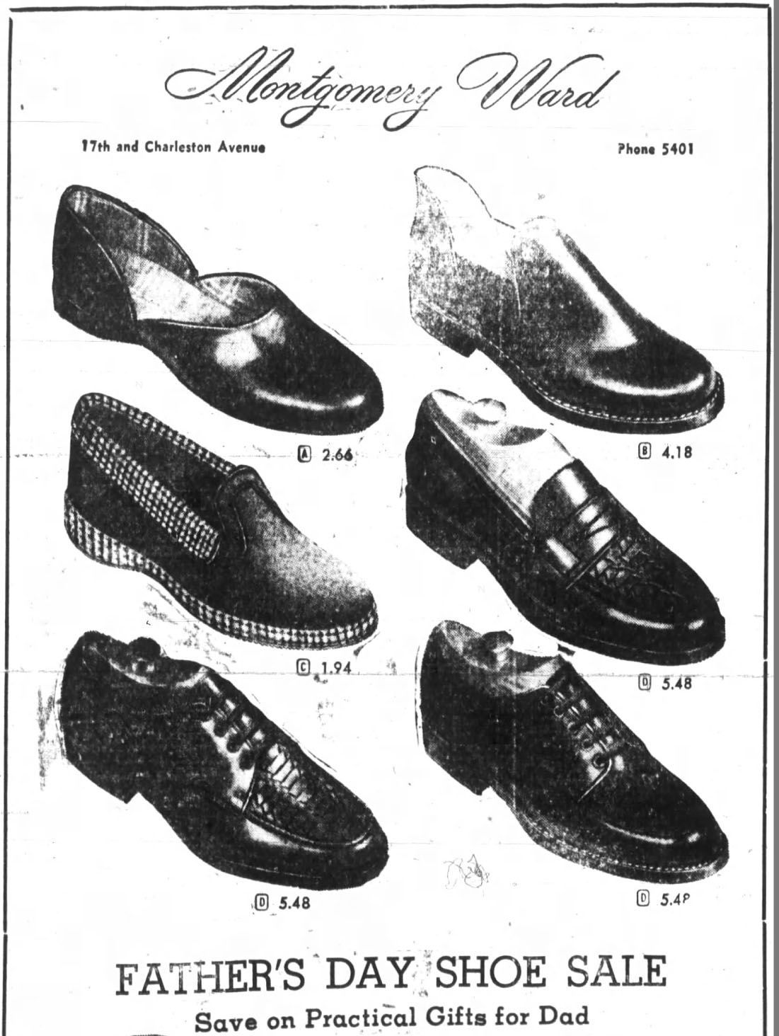 Father's Day shoe sale